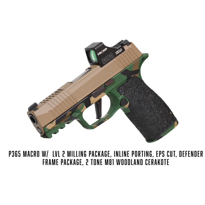 Sig Sauer P365 & P365 XL Custom Services | DCA