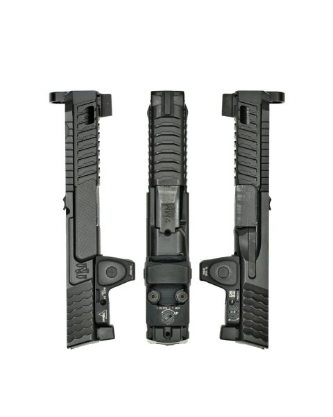 M&P Signature Milling Package shown with optional Optic Package and Trijicon RMR