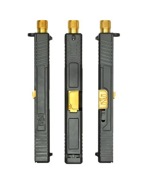 Glock 19 & 17 LVL 4 optic-cut slide milling package by Danger Close Armament